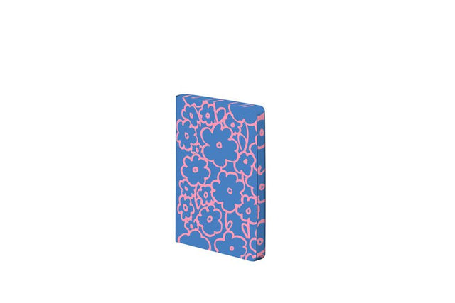 Dotted notebook Graphic S - Flower Power - 1 - Nuuna - Tidformera