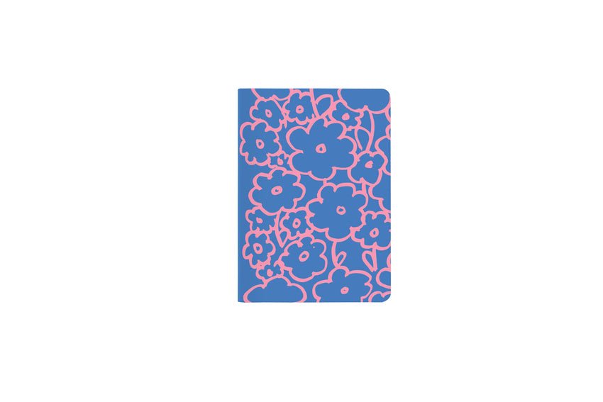 Dotted notebook Graphic S - Flower Power - 4 - Nuuna - Tidformera