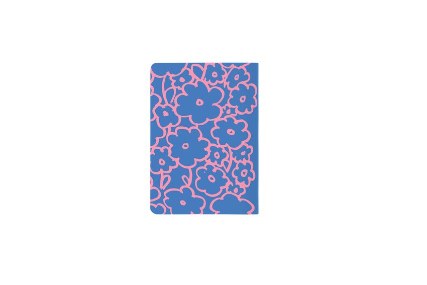 Dotted notebook Graphic S - Flower Power - Nuuna - Tidformera