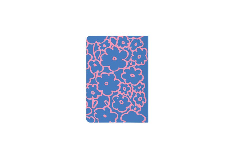 Dotted notebook Graphic S - Flower Power - 3 - Nuuna - Tidformera