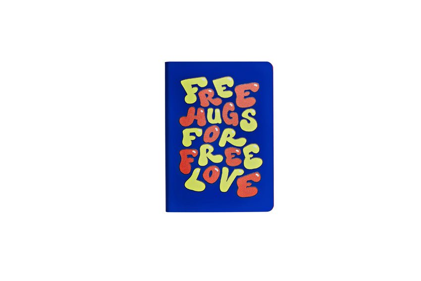 Dotted notebook Graphic S - Free hugs - 4 - Nuuna - Tidformera