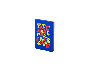 Dotted notebook Graphic S - Free hugs - 1 - Nuuna - Tidformera