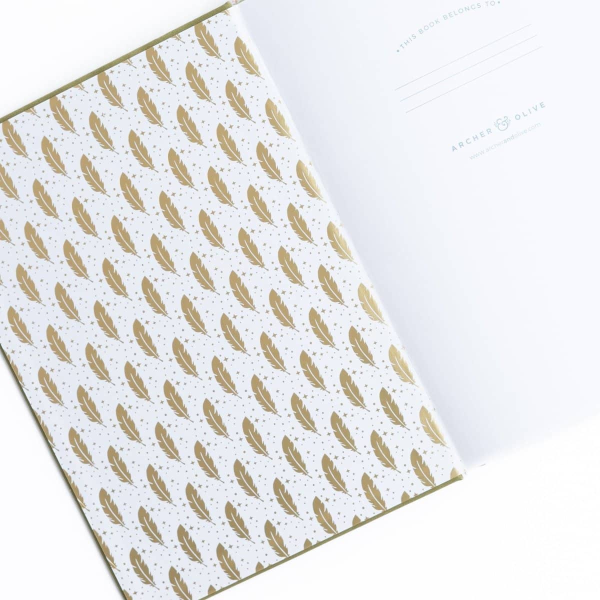 Dotted Notebook In the Attic B6 - 5 - Archer & Olive - Tidformera