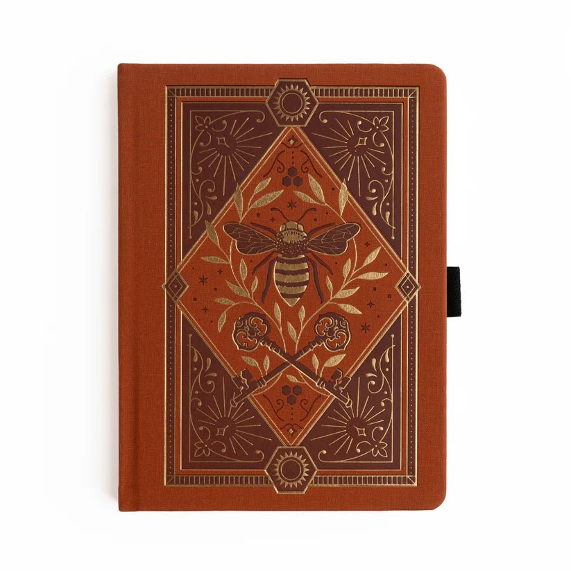 Dotted Notebook Keeper of the Bees in Rust B6 - 1 - Archer & Olive - Tidformera