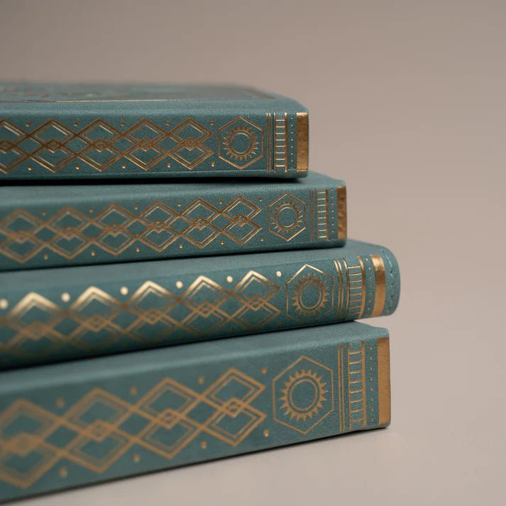 Dotted Notebook Keeper of the Bees in Soft Teal B5 - 3 - Archer & Olive - Tidformera
