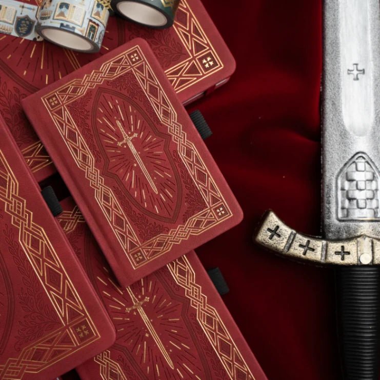 Dotted Notebook Knight's Sword A6 - 2 - Archer & Olive - Tidformera