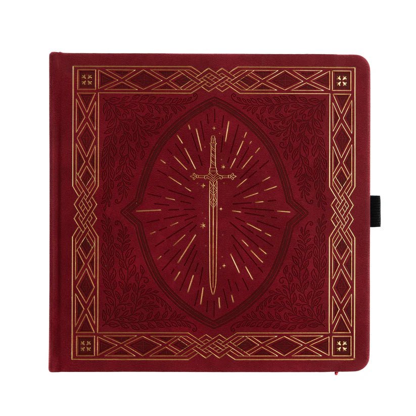 Dotted Notebook Knight's Sword SQ - 1 - Archer & Olive - Tidformera