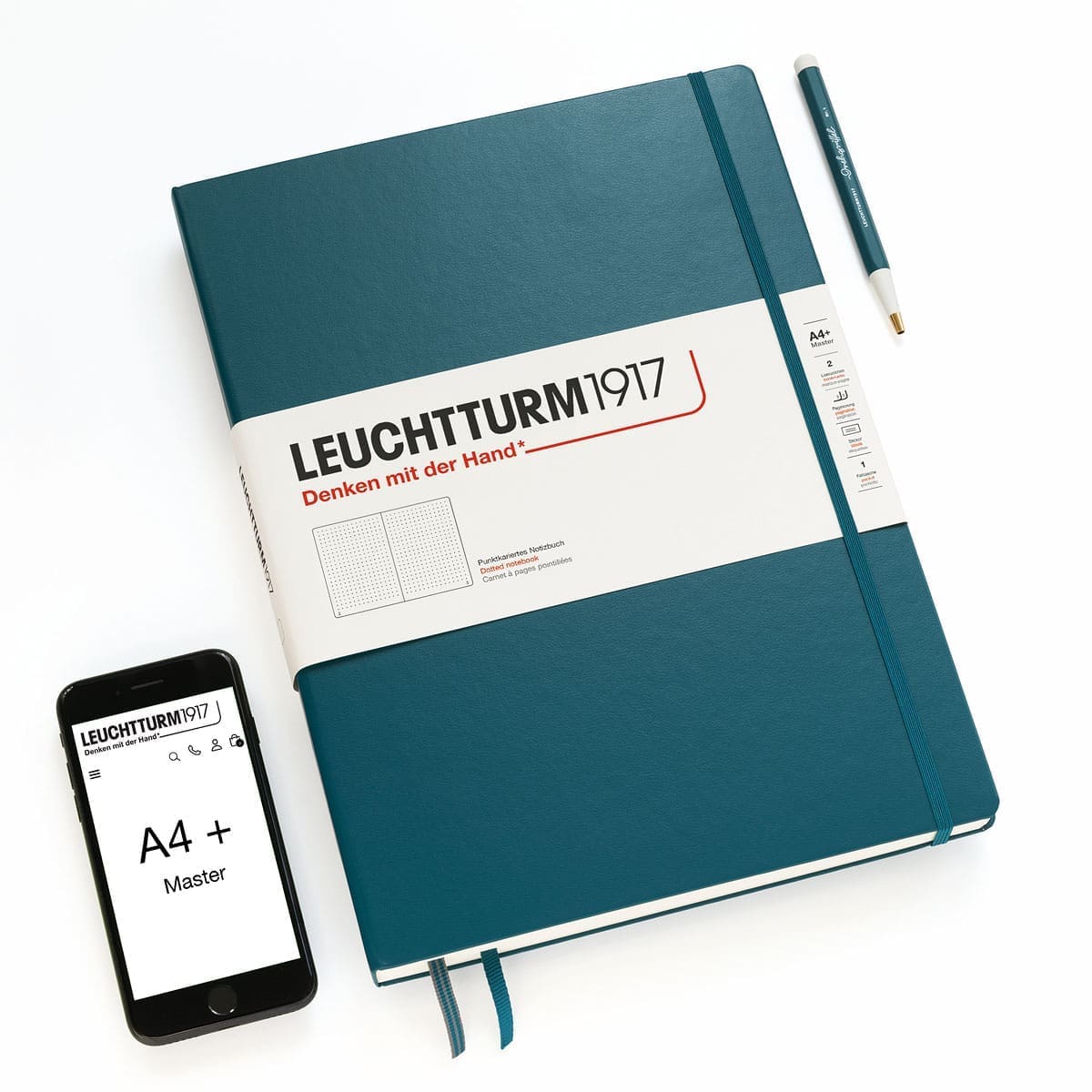 Dotted notebook Lt A4+ Master Sage - 4 - Leuchtturm1917 - Tidformera