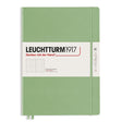 Dotted notebook Lt A4+ Slim Sage från Leuchtturm1917 - Ljusrön anteckningsbok - Tidformera