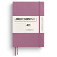 Dotted notebook Lt A5 Hård pärm 411 s - Dusty Rose från Leuchtturm1917 - Rosa anteckningsbok - Tidformera