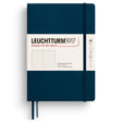 Dotted notebook Lt A5 Hård pärm Deep Sea från Leuchtturm1917 - Blå anteckningsbok - Tidformera