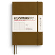 Dotted notebook Lt A5 Mjuk pärm Spicy Brown från Leuchtturm1917 - Brun anteckningsbok - Tidformera
