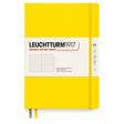 Dotted notebook Lt B5 Hård pärm Lemon från Leuchtturm1917 - Gul anteckningsbok - Tidformera