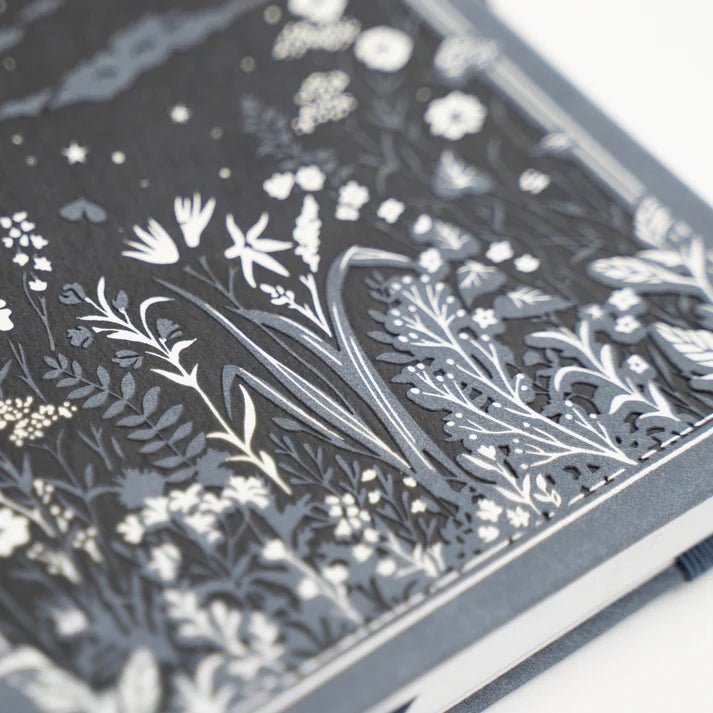 Dotted Notebook Moonlit Garden A5 - 3 - Archer & Olive - Tidformera