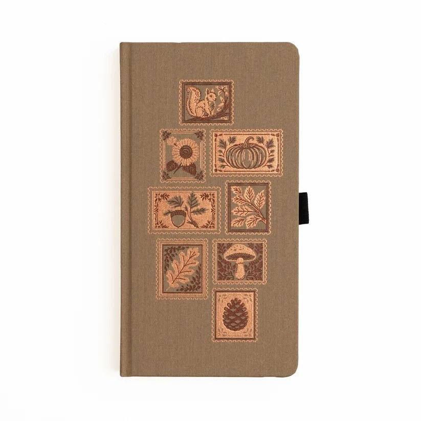 Dotted Notebook - Slim - Stamp Collector - 1 - Archer & Olive - Tidformera