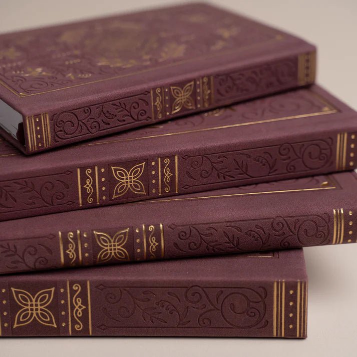 Dotted Notebook Storybook in Plum Notebook B5 - 10 - Archer & Olive - Tidformera