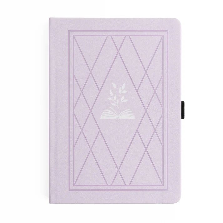 Dotted Notebook Vintage Library in Lilac A5 - 1 - Archer & Olive - Tidformera