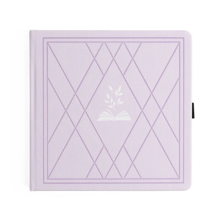 Dotted Notebook Vintage Library in Lilac SQ - 1 - Archer & Olive - Tidformera