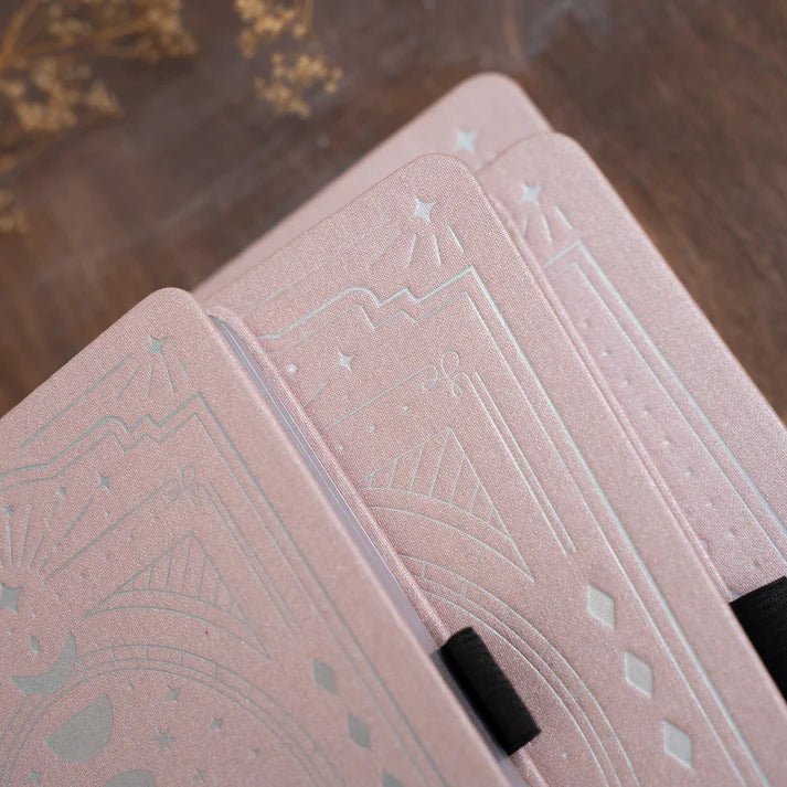 Dotted Notebook Wonderstruck In Shimmer A5 - 5 - Archer & Olive - Tidformera