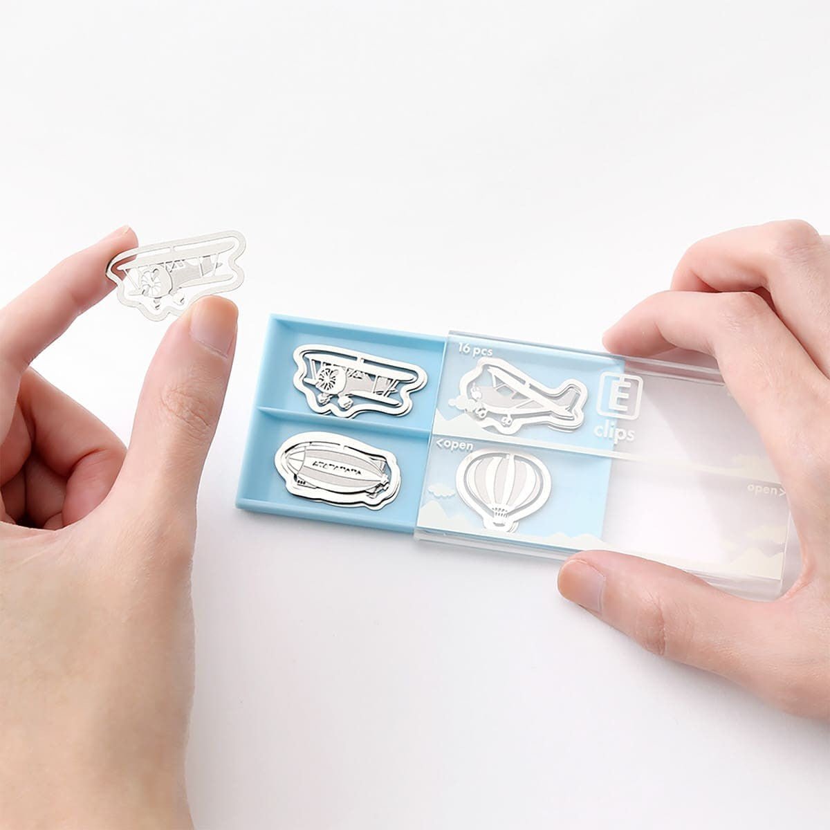 E - clips Gem i metall - Aerial vehicle - 2 - Midori - Tidformera