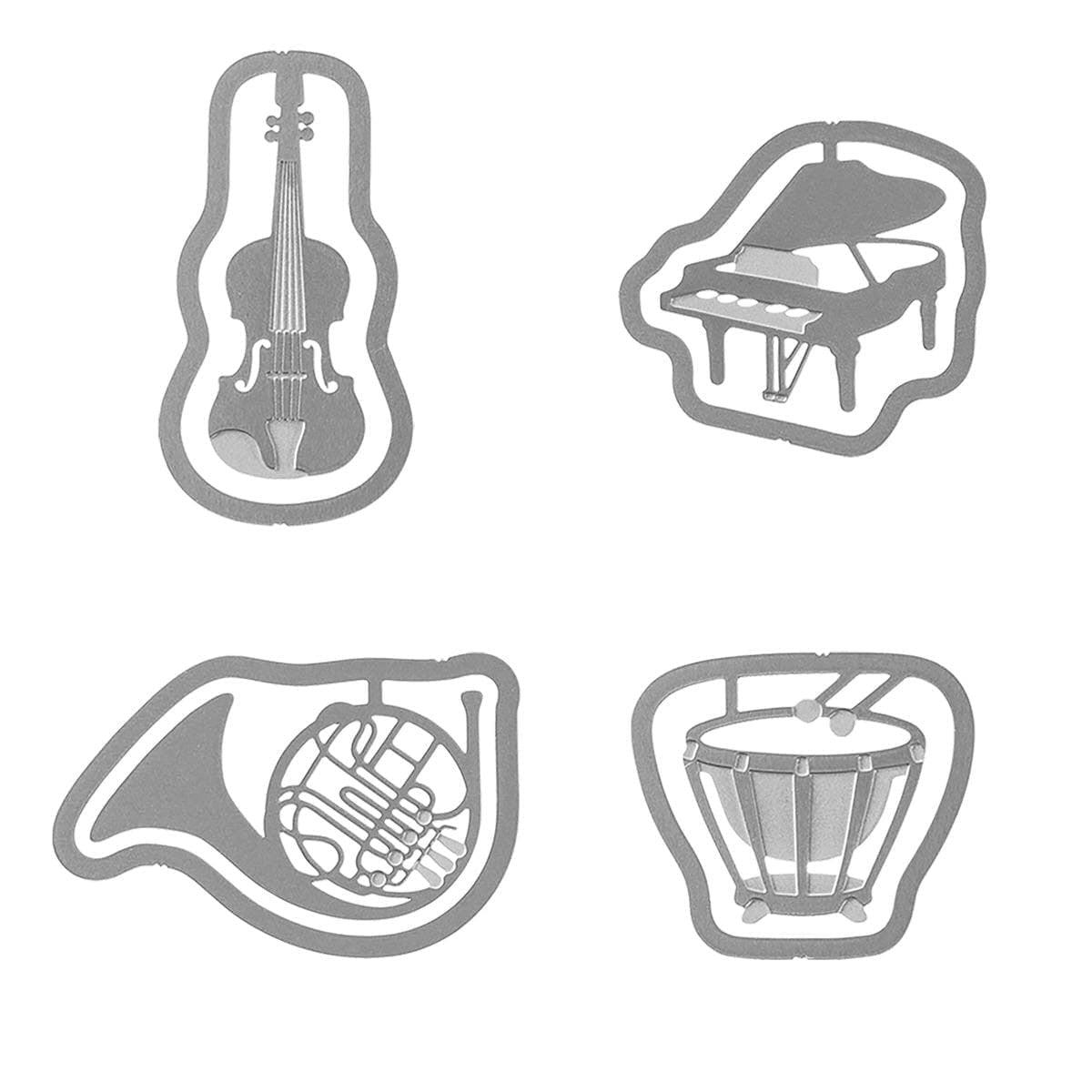 E - clips Gem i metall - Musical instruments - 1 - Midori - Tidformera