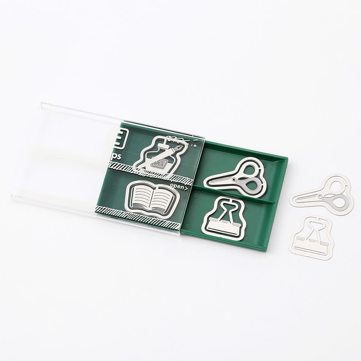 E - clips Gem i metall - Stationery - 4 - Midori - Tidformera