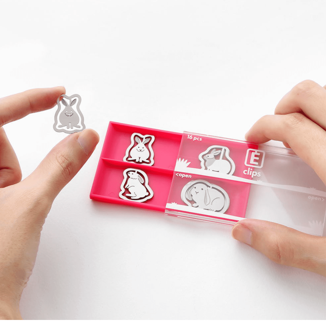E - clips Gem Rabbit - 5 - Midori - Tidformera