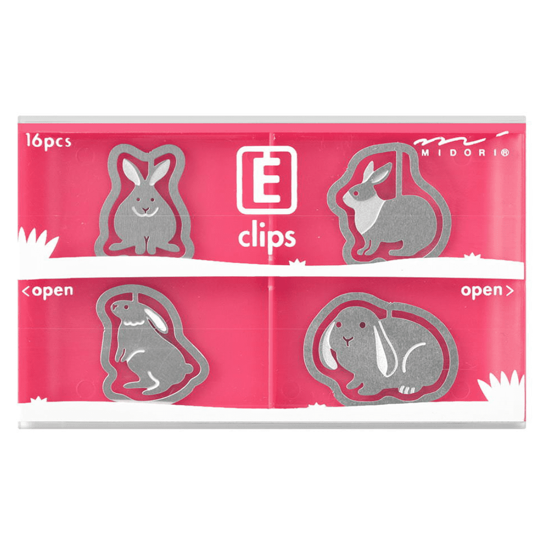 E - clips Gem Rabbit - 3 - Midori - Tidformera