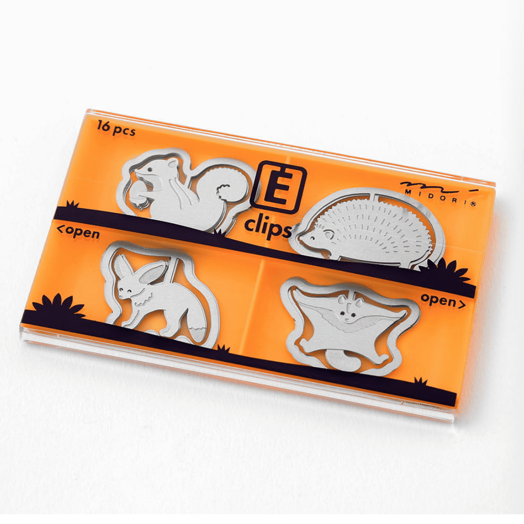 E - clips Gem Small Animals - 6 - Midori - Tidformera