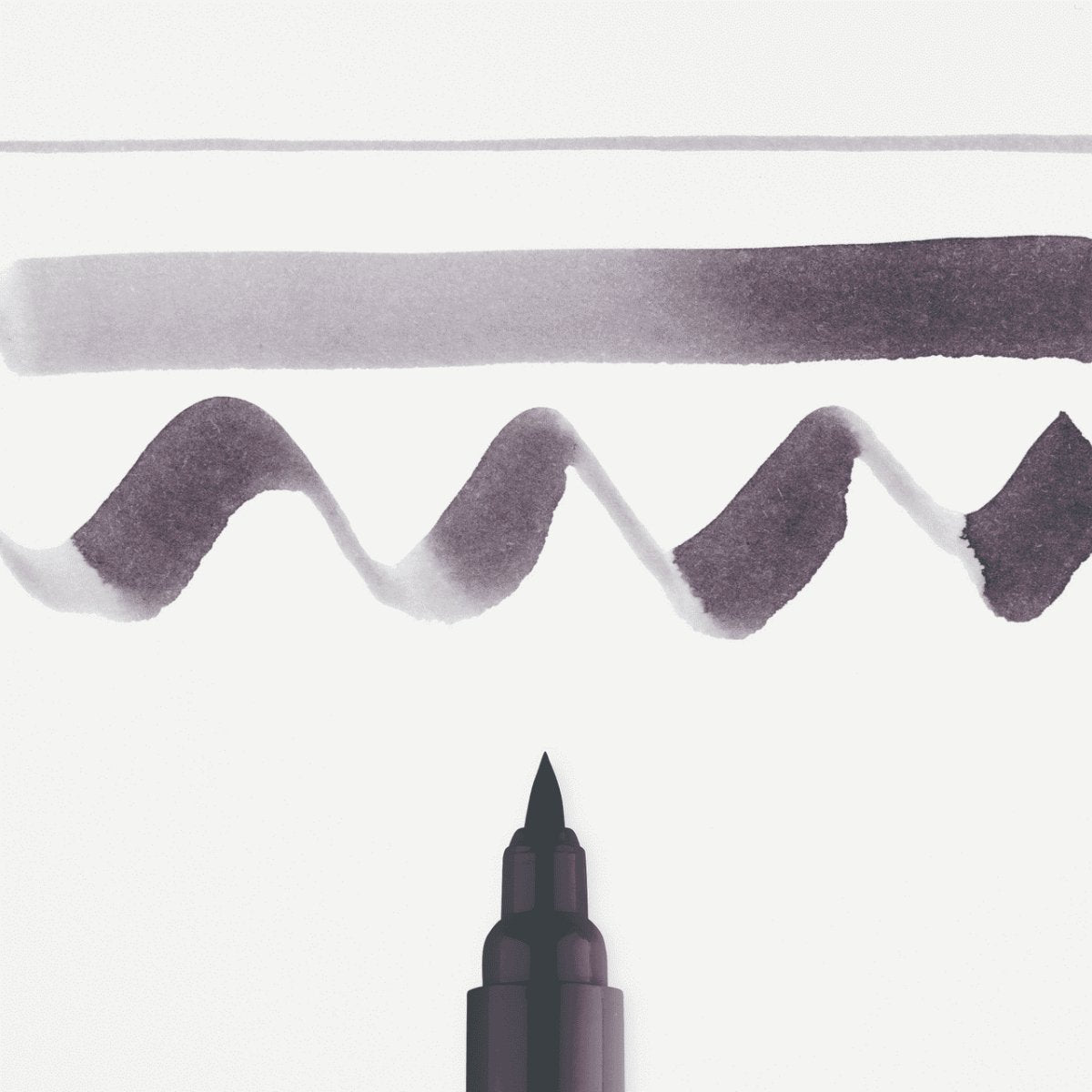 Ecoline Brush Pen - Deep grey 706 - 2 - Royal Talens - Tidformera