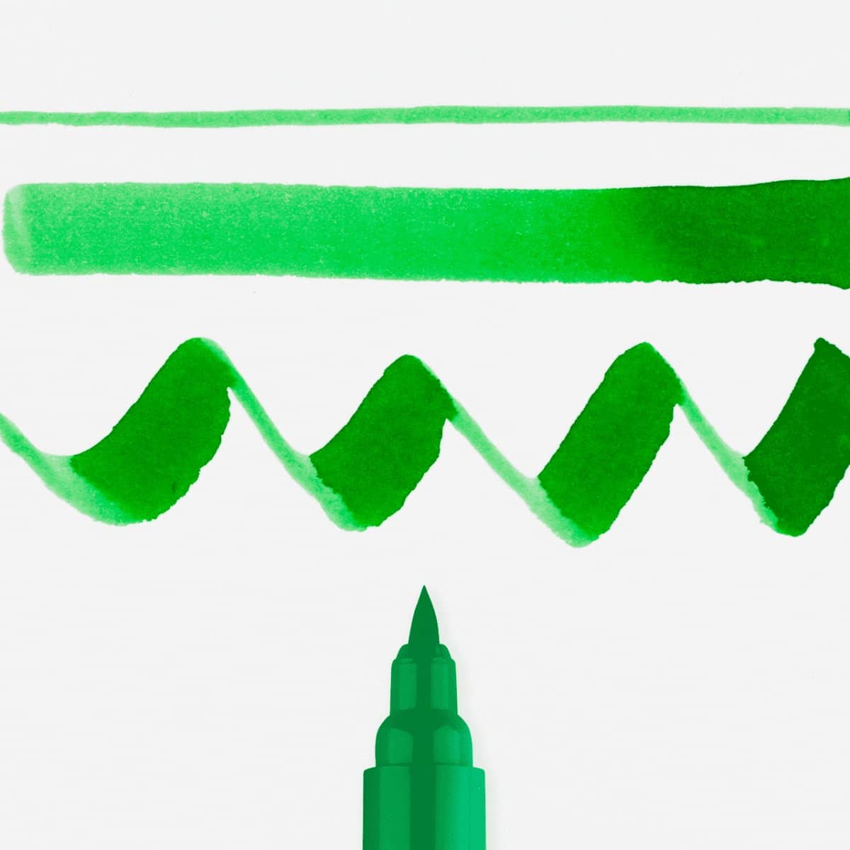 Ecoline Brush Pen - Forest green 656 - 2 - Royal Talens - Tidformera