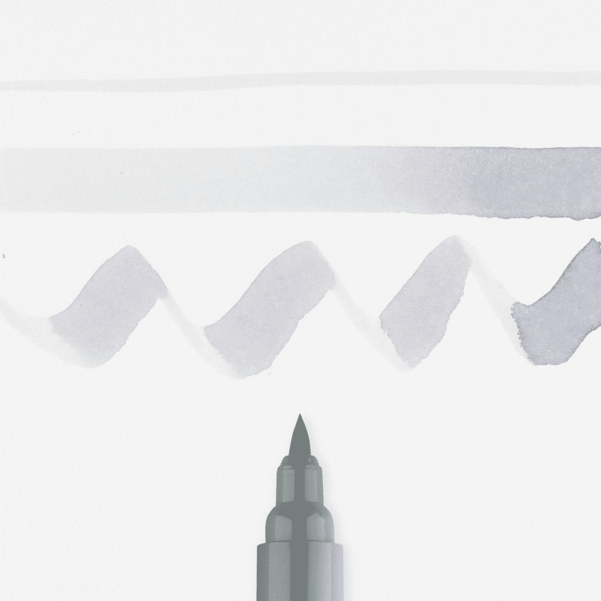Ecoline Brush Pen - Grey 704 - 2 - Royal Talens - Tidformera
