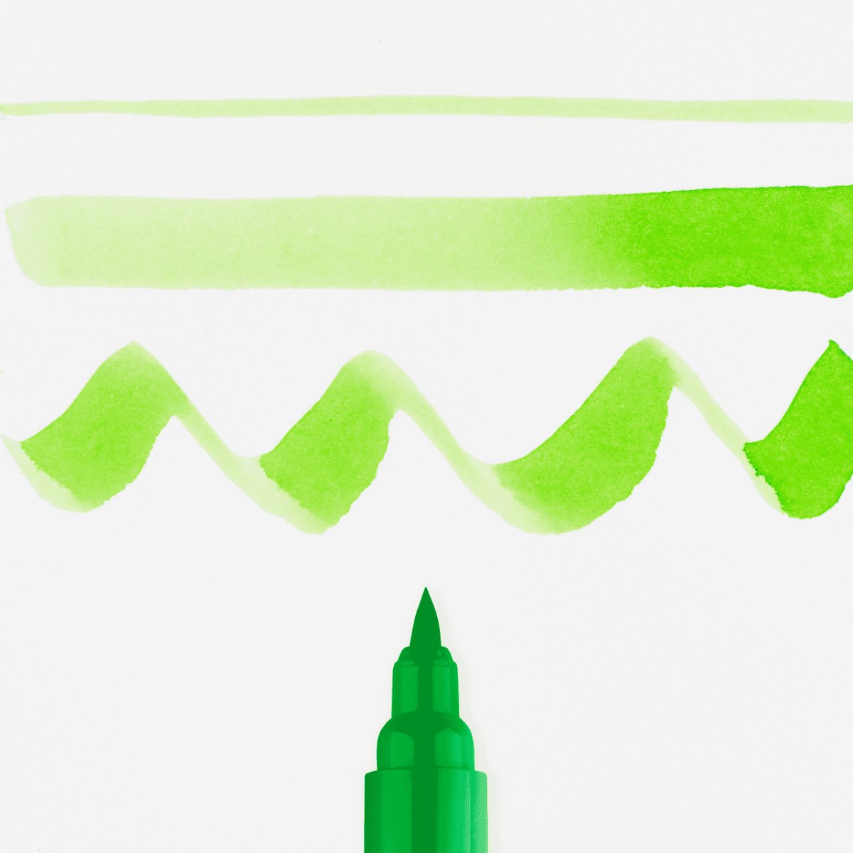 Ecoline Brush Pen - Light green 601 - 2 - Royal Talens - Tidformera