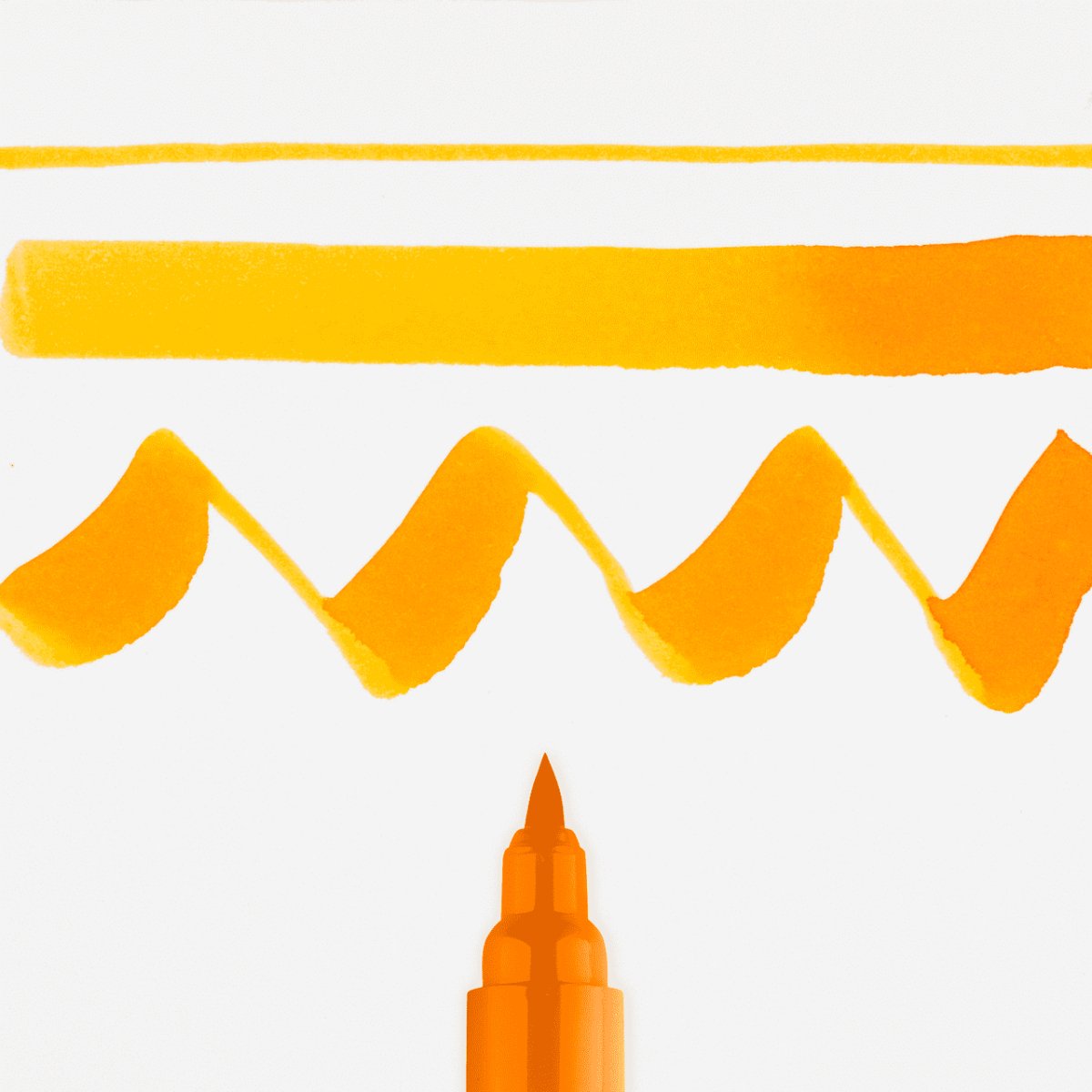 Ecoline Brush Pen - Light orange 236 - 2 - Royal Talens - Tidformera