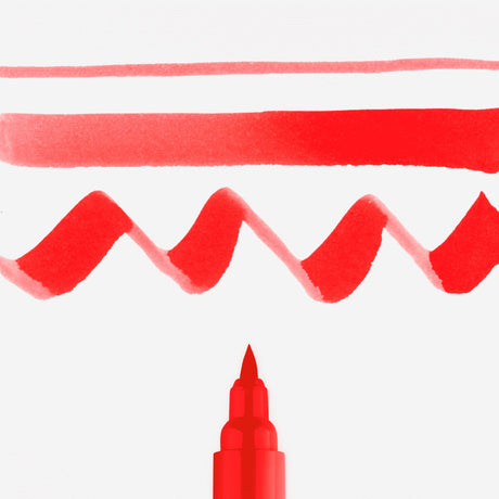 Ecoline Brush Pen - Scarlet 334 - 2 - Royal Talens - Tidformera