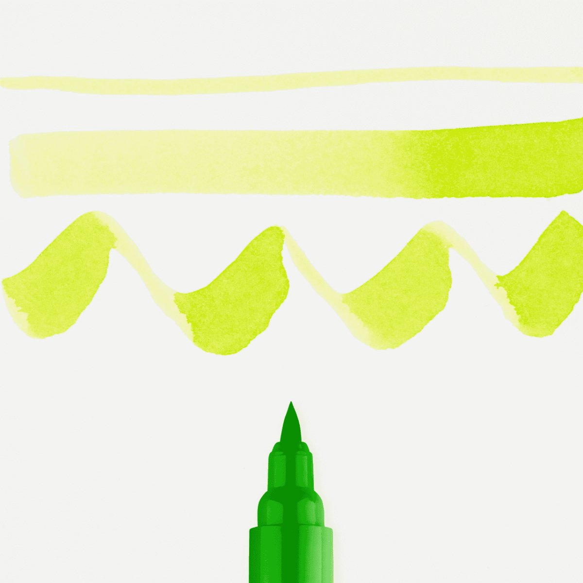 Ecoline Brush Pen - Spring green 665 - 2 - Royal Talens - Tidformera