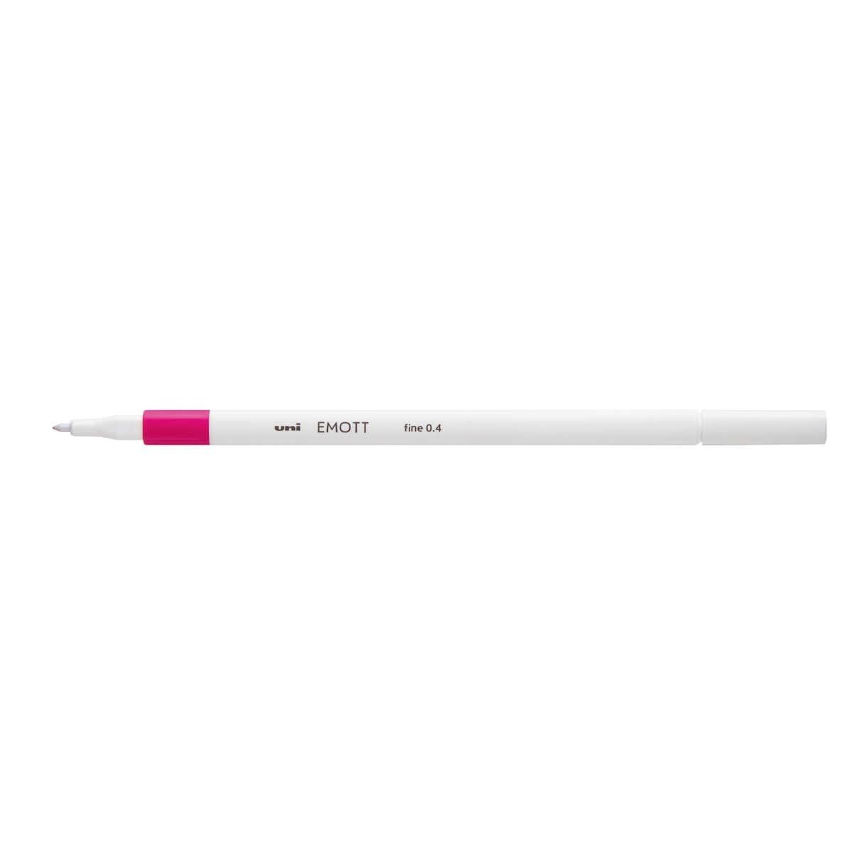 Emott ever fine Fineliner - Pink 13 - Uni Mitsubishi Pencil - Tidformera