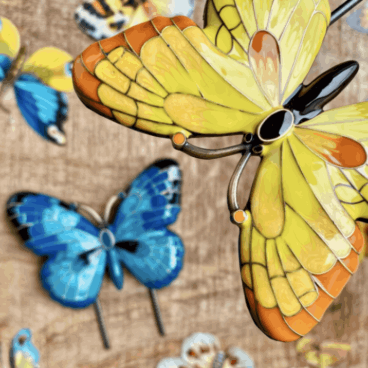 Esterbrook Page Holder Butterfly Yellow - 4 - Esterbrook - Tidformera