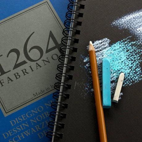Fabriano 1264 Black drawing – A5 - 2 - Fabriano - Tidformera