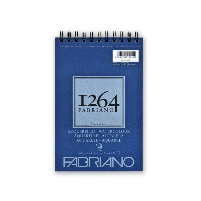Fabriano 1264 Watercolour – A5 - 1 - Fabriano - Tidformera