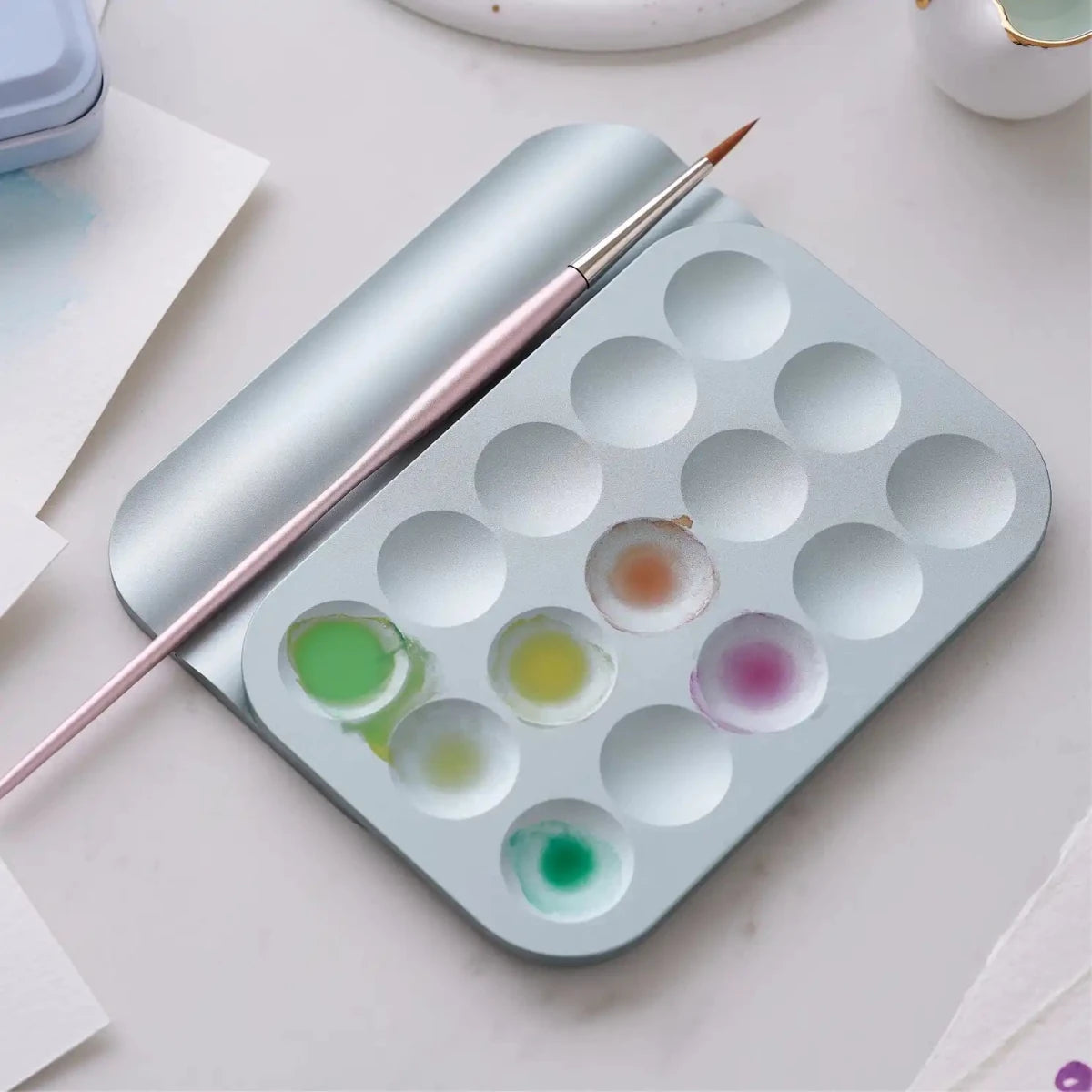 Färgpalett Tom's Studio Artist Palette - Rose Madder - 5 - Tom's Studio - Tidformera