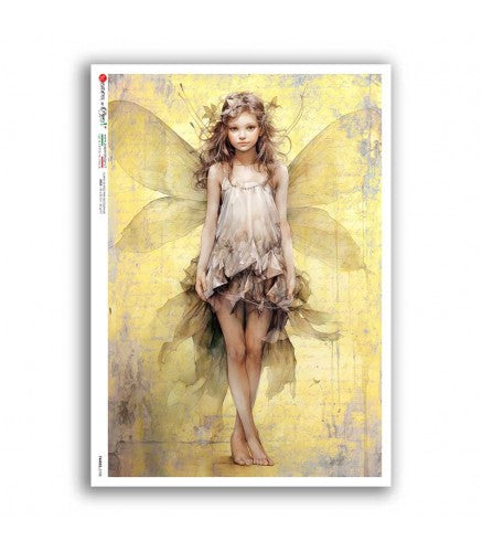 Rice Paper Decoupage - A5 - Fairies 0108