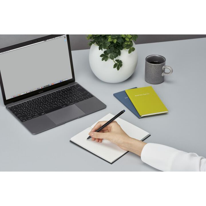 Field Notebook Sketch Book Rutat - Greyish Blue - 5 - Kokuyo - Tidformera