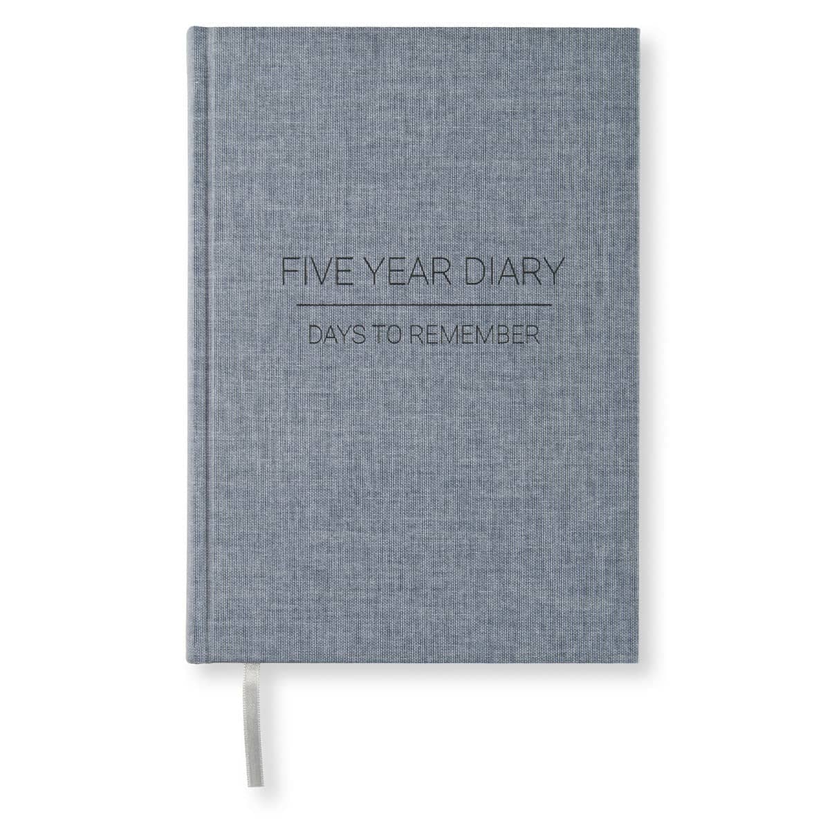 Five Year Diary - Denim från Paperstyle - Blå dagbok - Tidformera