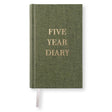 Five Year Diary - Pocket - Khaki Green från Paperstyle - Grön dagbok - Tidformera