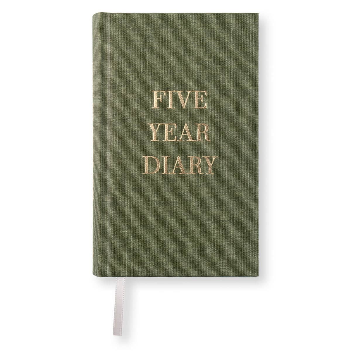 Five Year Diary - Pocket - Khaki Green från Paperstyle - Grön dagbok - Tidformera