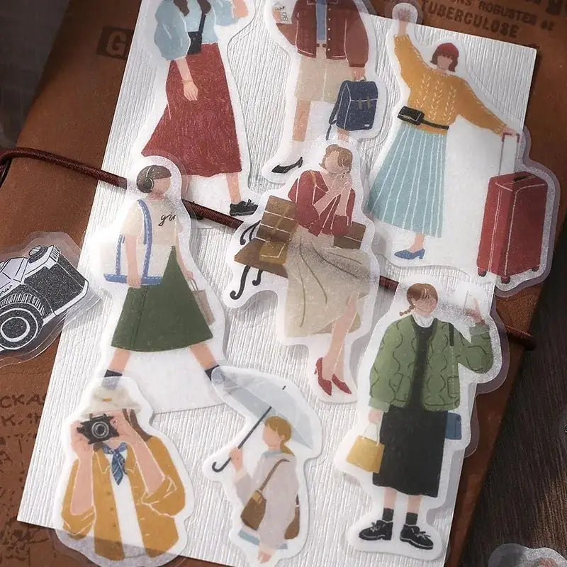 Flake stickers Coordinate - Otome Zukan - Girl's Journey - 3 - BGM - Tidformera