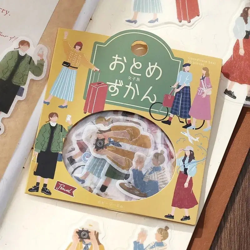 Flake stickers Coordinate - Otome Zukan - Girl's Journey - 5 - BGM - Tidformera