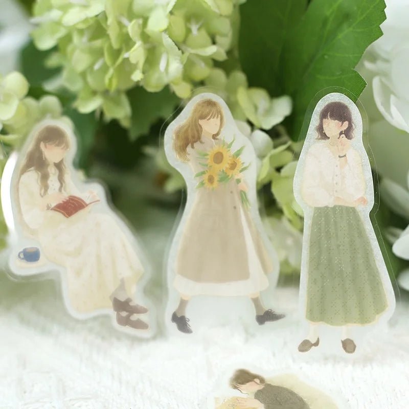 Flake stickers Coordinate - Otome Zukan - Light - colored girls - 5 - BGM - Tidformera