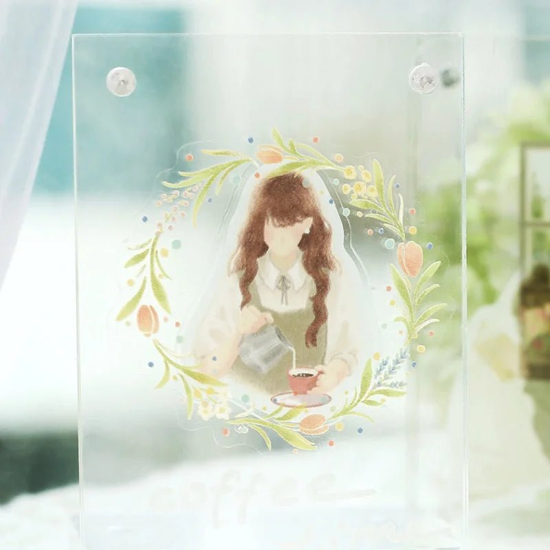 Flake stickers Coordinate - Otome Zukan - Light - colored girls - 4 - BGM - Tidformera